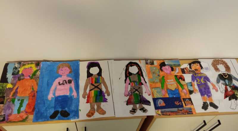 <h1>I personaggi dei libro</h1>
Si sono rappresentati loro stessi